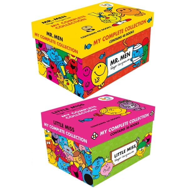 Mr Men and Little Miss Box Set Collection 84 Books by Roger